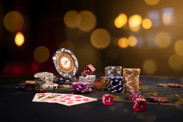 A confident dealer surrounded by casino chips inviting players to access their JILI7979 account, reflecting quick and easy login options.